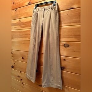 Lord & Taylor Tan Wide Leg Pants